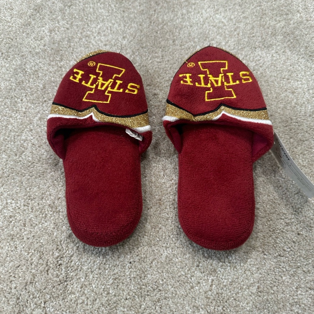 STATE Kids Slippers - Maroon and Gold
